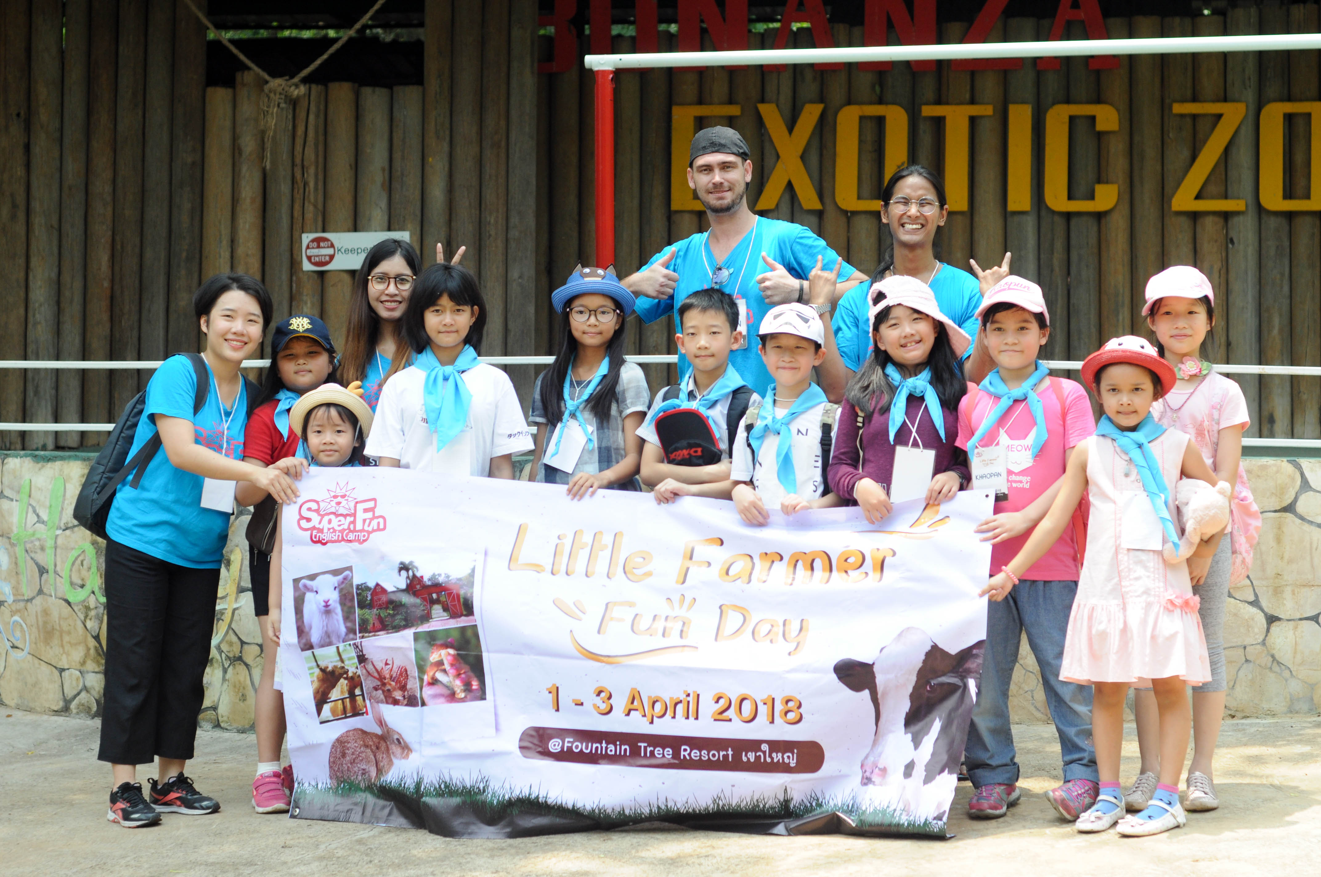 Little Farmer Fun Day at Fountain Tree Resort, khao yai